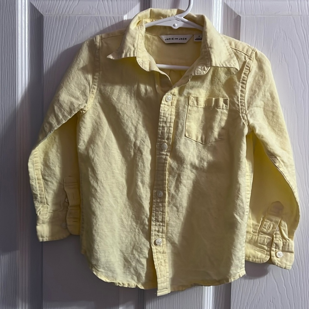 Janie and Jack linen shirt